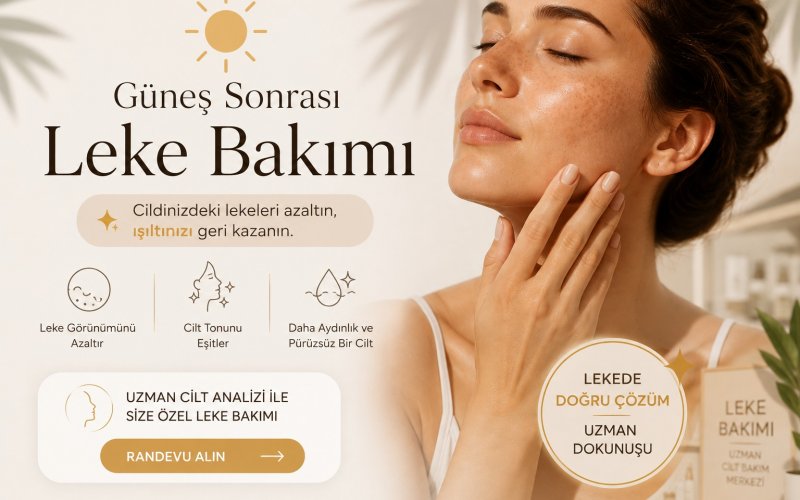 Güneş Sonrası Cilt Lekeleri: Daha Eşit ve Aydınlık Bir Cilt Görünümü İçin Bakım Önerileri - Mediful Güzellik